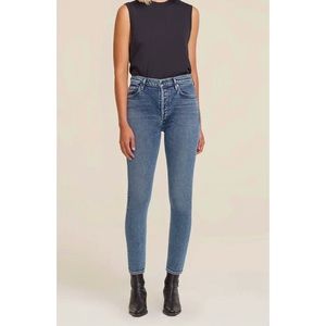 AGOLDE Nico High Rise Skinny jeans.
